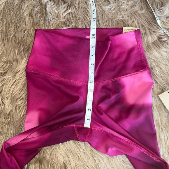 New Nike Yoga women's Dri-Fit High Rise 7/8 Legging Pink size M - Picture 7 of 10